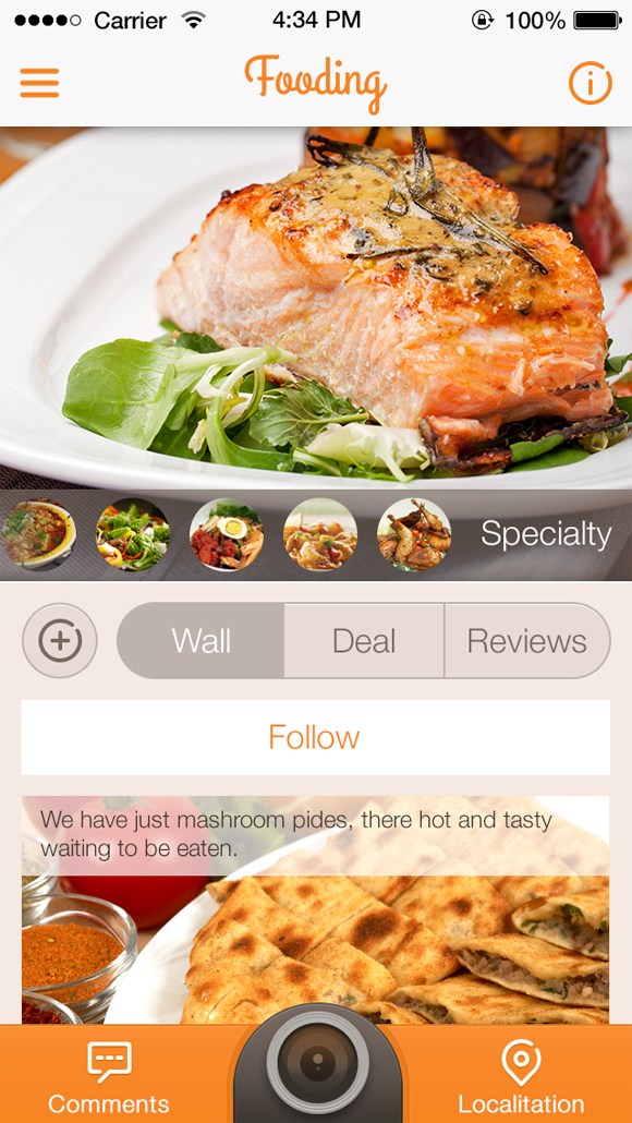 30 Tasty Food Mobile Application Designs for Foodies