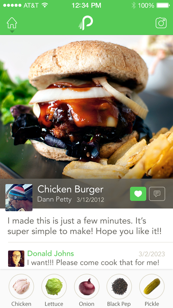 Tasty Food Mobile App Designs for Foodies